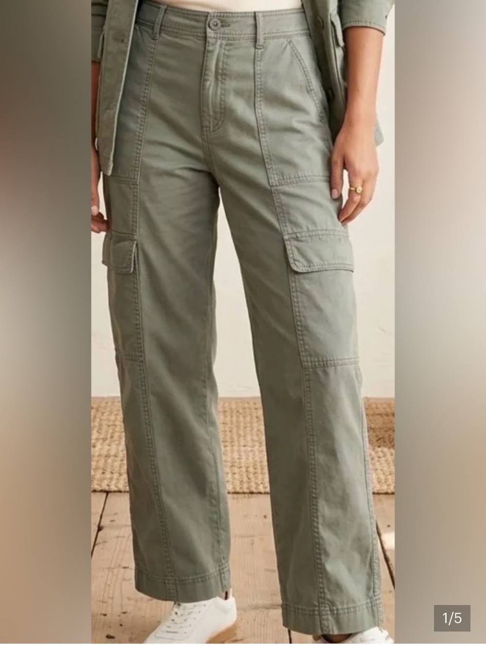 Abercrombie & Fitch Curve Love Utility Pant